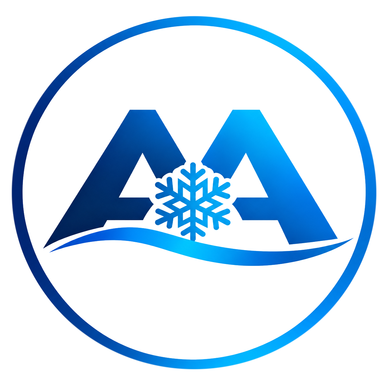AA Cold Storages Logo Emblem